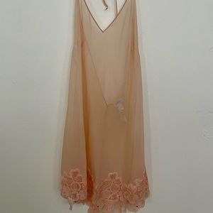 La Perla Sheer Embroidered Slip